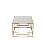 Table basse J-Line Lines dans un salon moderne, ambiance chic