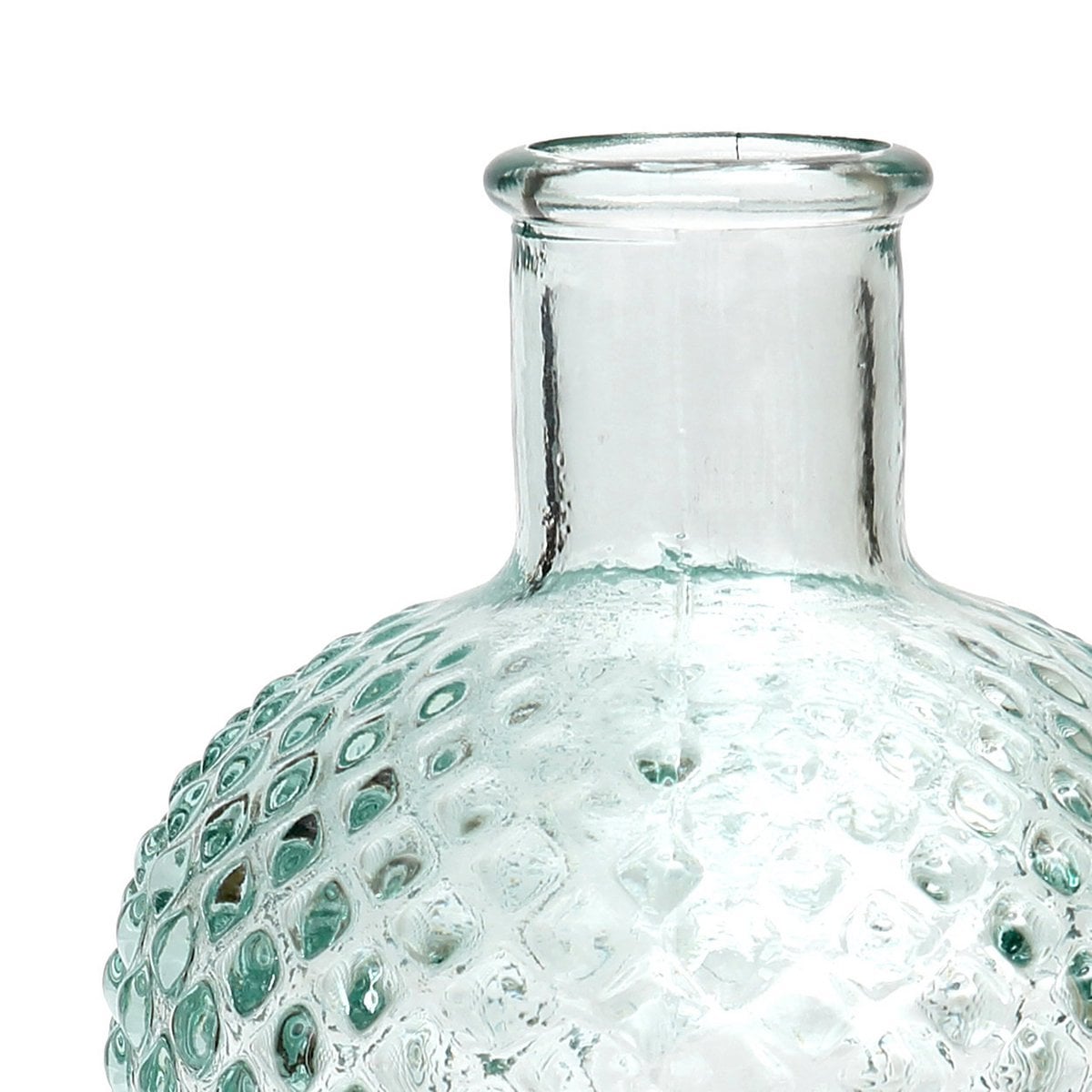 Détail de la bouteille Zuanshí, mettant en valeur son design artisanal