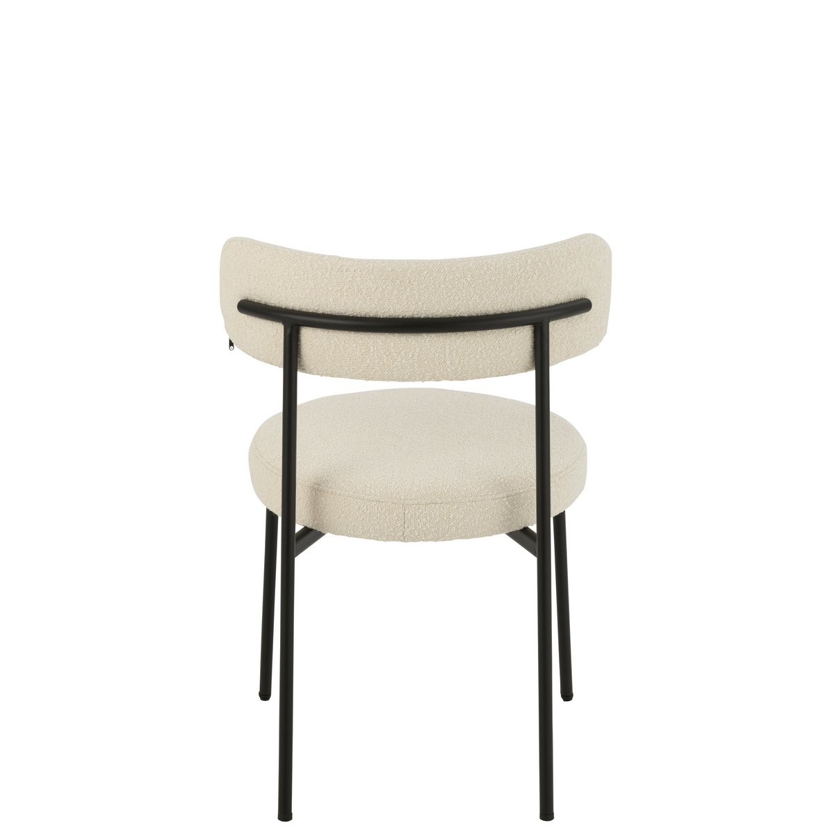 Chaise J-Line dans un intérieur contemporain, ambiance chic