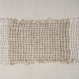 Housse de Coussin The Linen Threads - Blanc Naturel