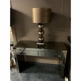 Lampe globe Base bloc Sépia