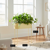 Pot de fleurs intérieur Moritz Beige