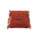 Housse de coussin Oh My Gee en rouge cerise, vue avant