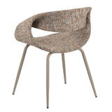 Chaise baleine rétro (ensemble de 2)