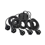 Appliques Plafonnier - Noir - 5 ampoules