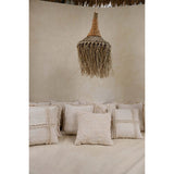 Détail de la texture de la housse de coussin Nomade