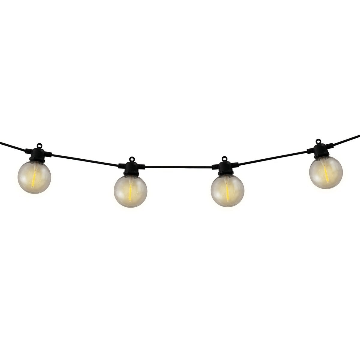 Chaîne lumineuse Solar-10 avec éclairage blanc chaud
