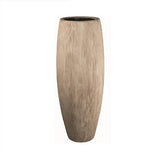 Cache-pot Surabaya rayé beige