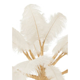 Détail des plumes dorées et blanches de l'Arbre J-Line