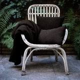 Jeté de lit Maïa carbone 240 x 260