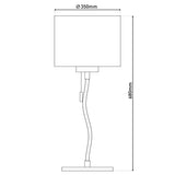 Lampe à poser LED "Aurélia"