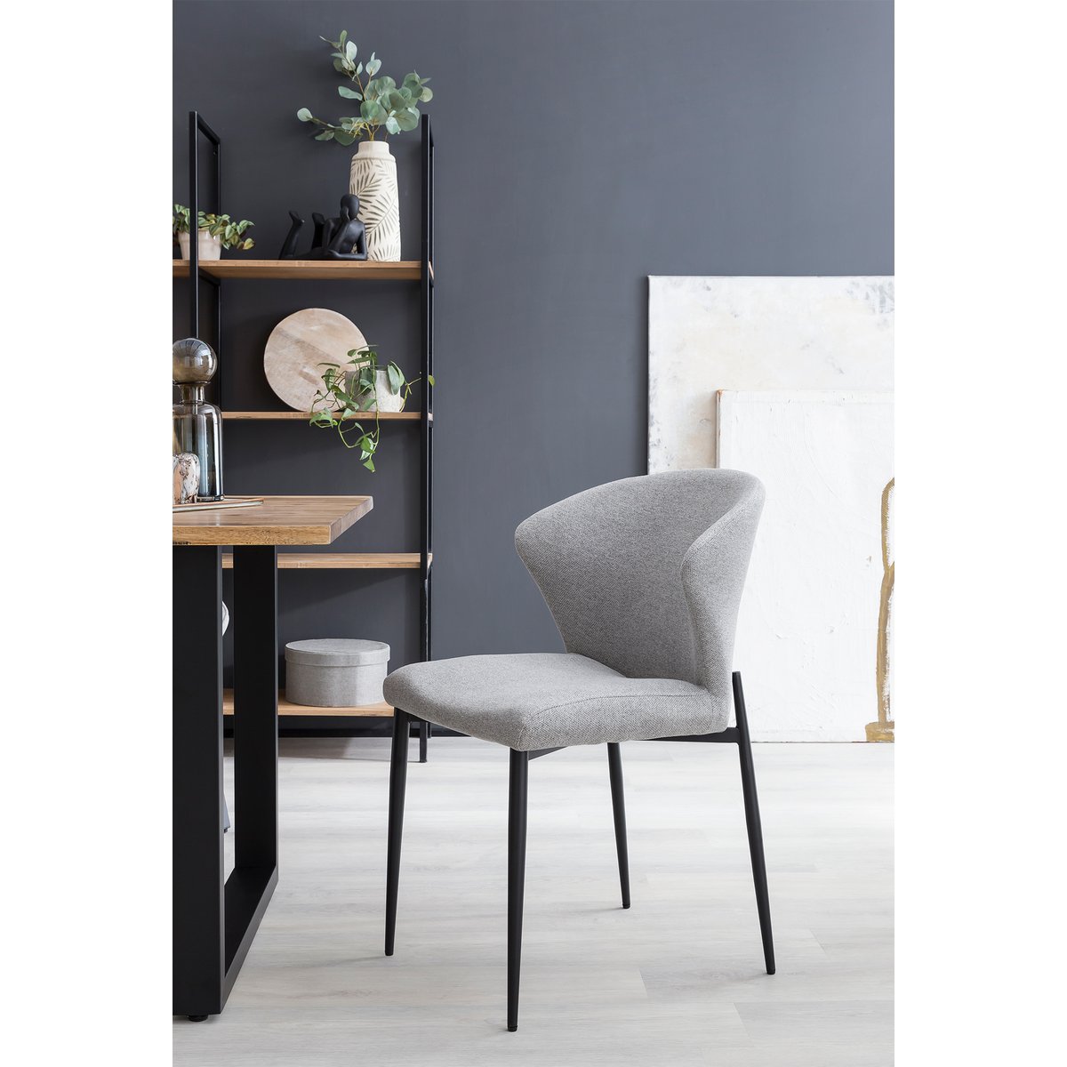 Structure en acier des chaises scandinaves