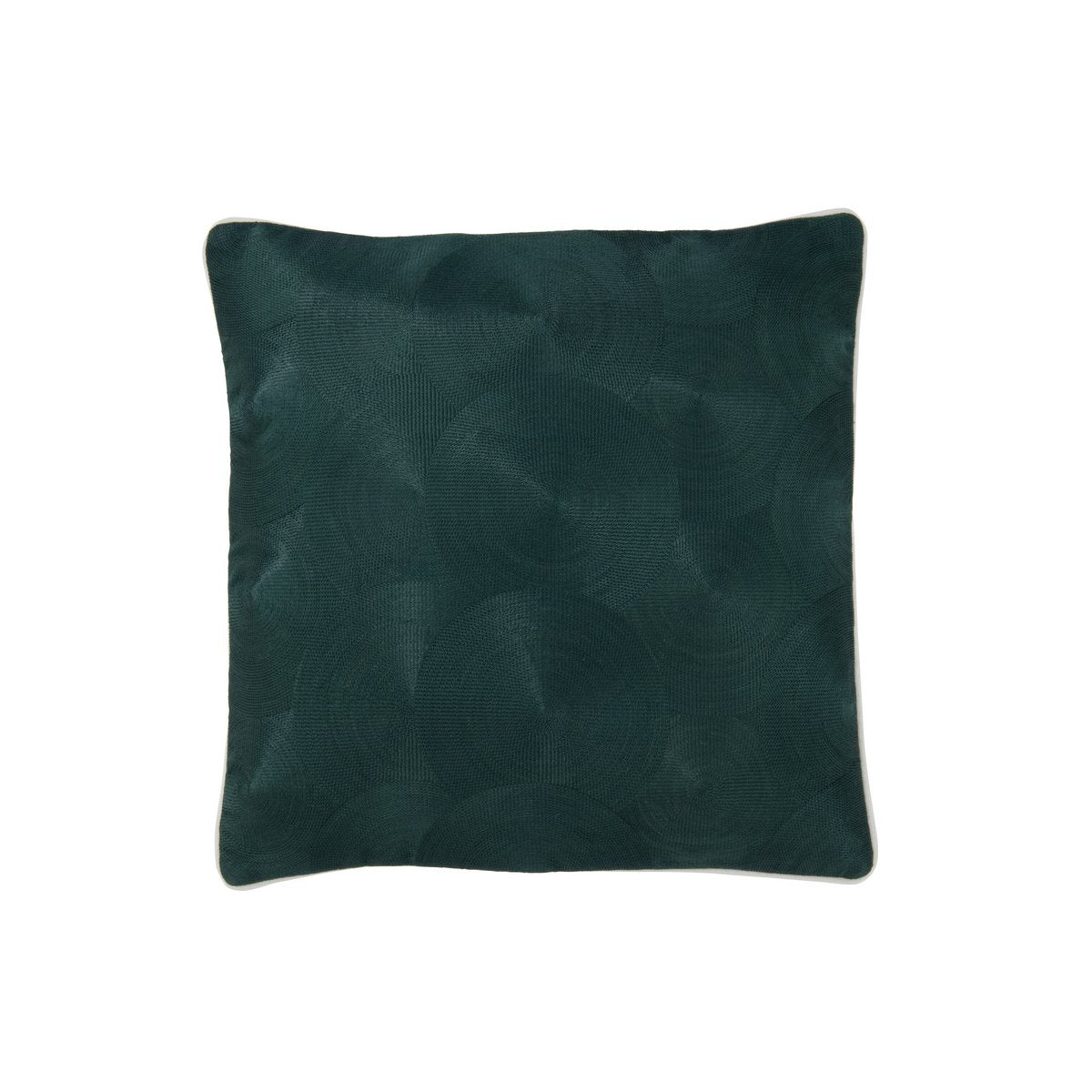 Coussin J-Line Palermo - coussin décoratif vert avec motifs multicolores