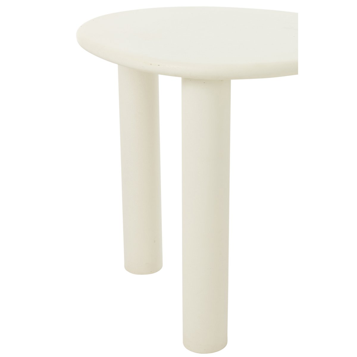 Détail du bois de la table d'appoint J-Line Bali