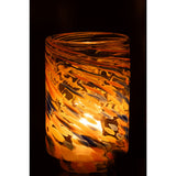 Détail du vase Arun J-Line, texture en verre