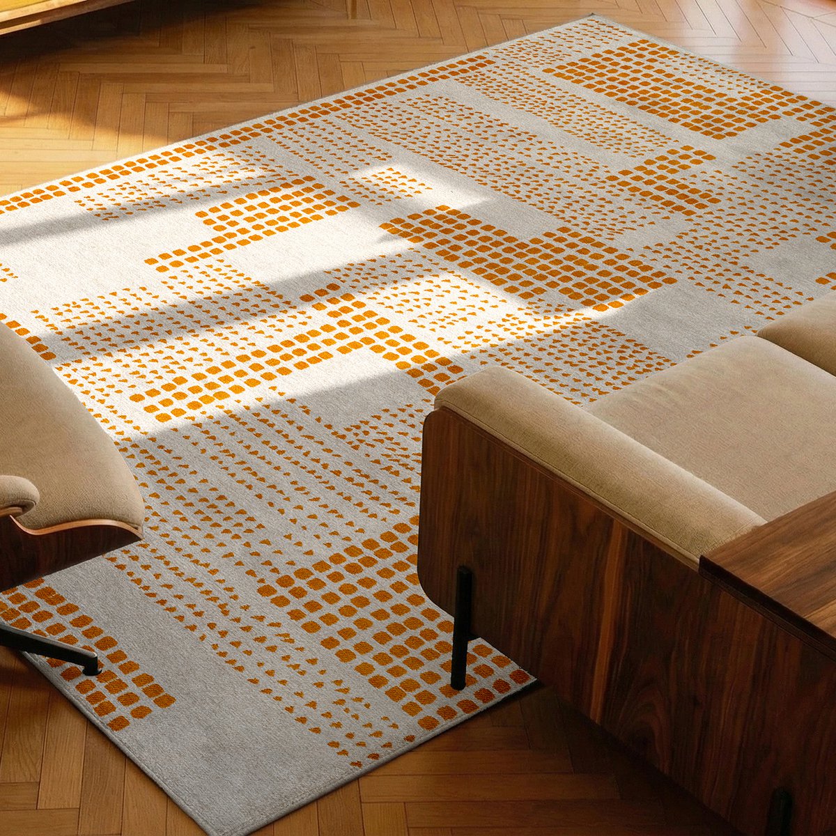 Tapis Eco - Pomelo - Tapis orange