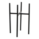 Support pour plantes Ascot Noir
