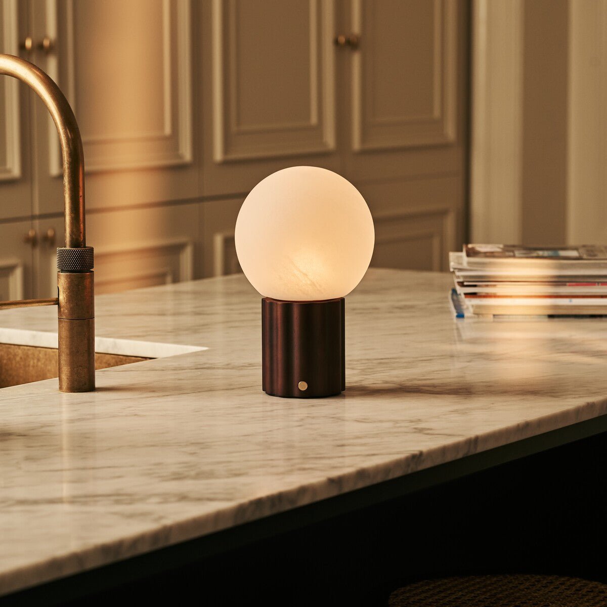 Abat-jour interchangeable de la lampe Wim en détail