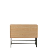 Vue latérale du cabinet J-Line, mettant en valeur son design élégant