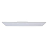 Panneau LED Light "Carente" Longueur 119,5 cm, sans cadre, de nombreuses fonctions, en métal et en plastique, blancs, LED intégrés