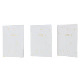 Ensemble de cartes décoratives J-Line avec enveloppes, vue de face