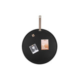 Tableau mémo Perky en métal noir avec sangle de suspension