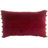 Coussin uni Gastounet Griotte 30 x 50