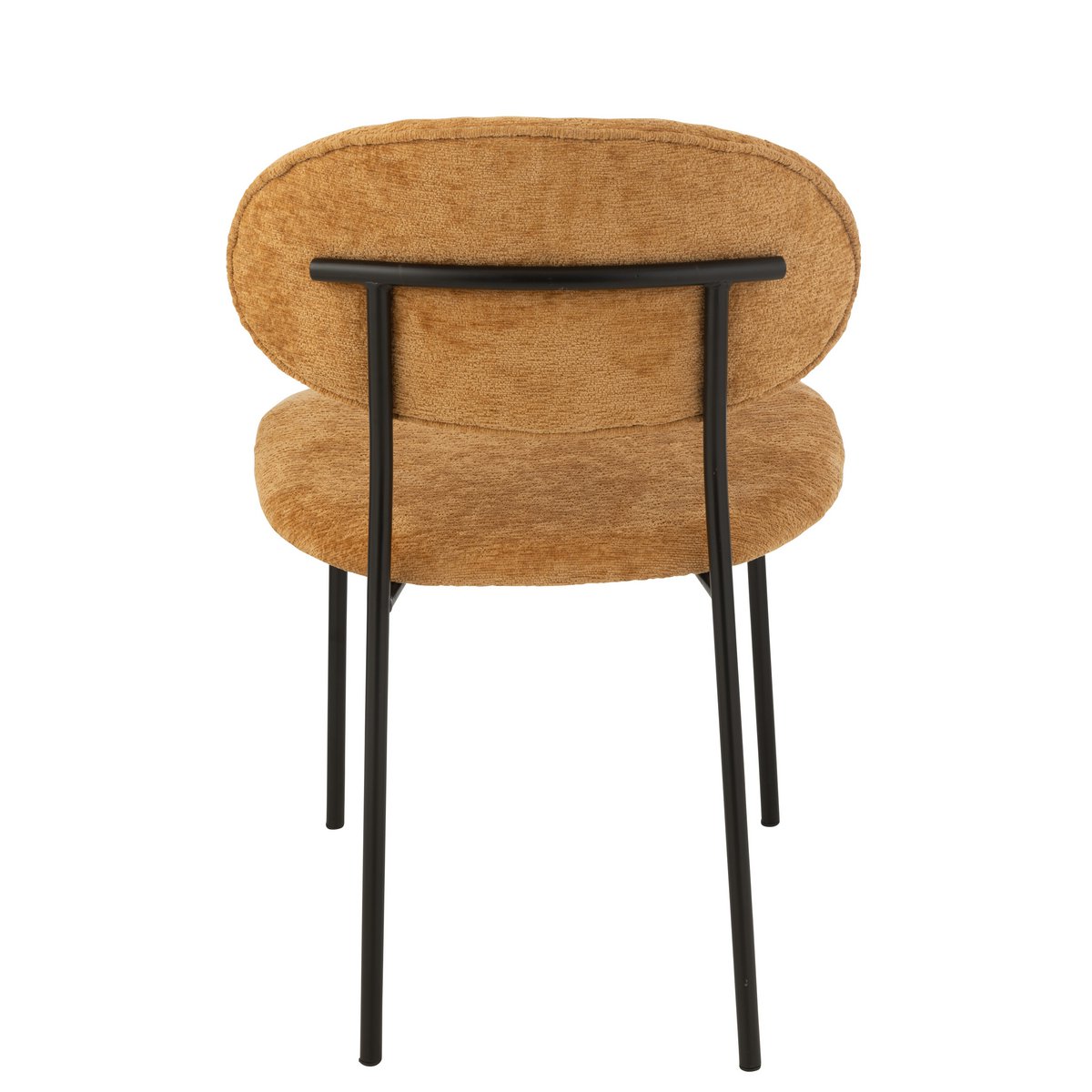 Chaise J-Line ocre sur un fond neutre