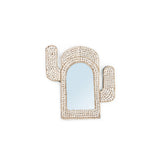 Le Miroir Coquille de Cactus - Blanc