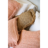 Housse de Coussin Oh My Gee - Rose Saumon - 30x50