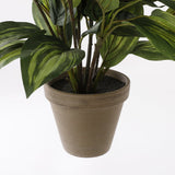 Plante artificielle Hosta Vert