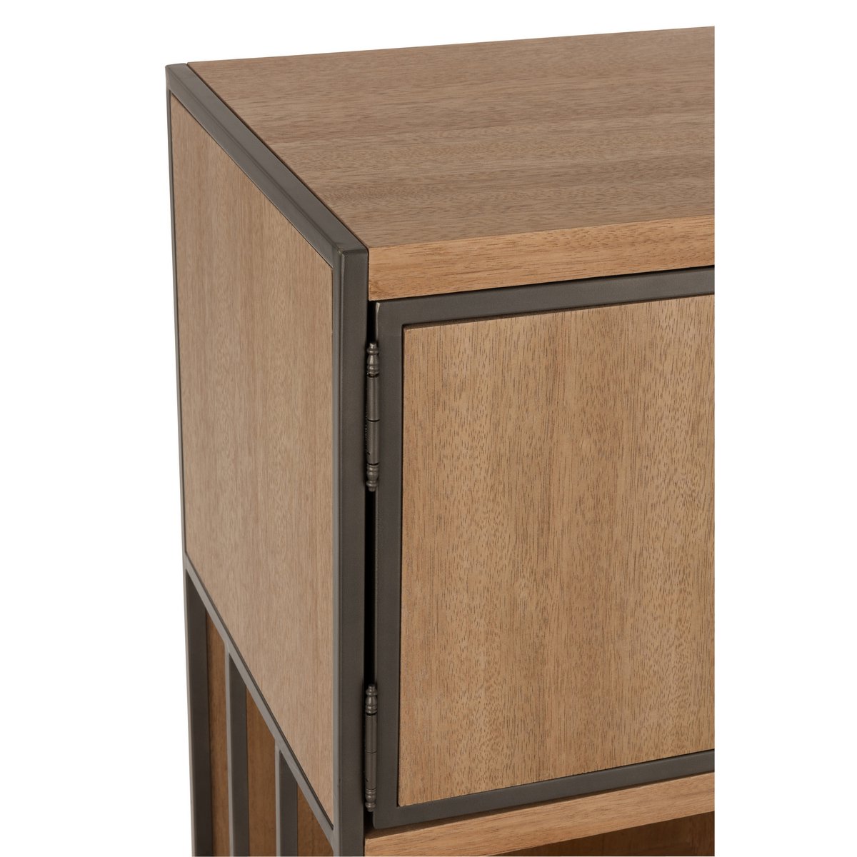 Armoire J-Line avec objets de décoration