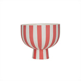 Bol Toppu en céramique, design graphique et élégant pour décoration de table