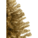 Sapin de Noël J-Line en or, élégant et décoratif pour vos fêtes.