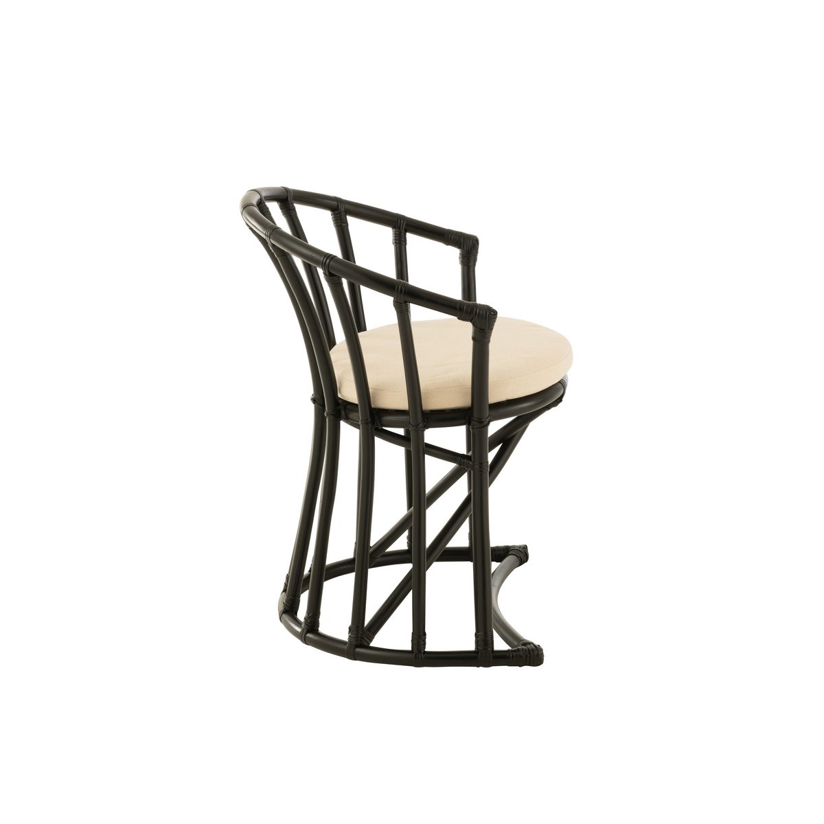 Chaise J-Line dans un intérieur moderne, ambiance cosy