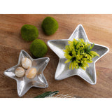 Déco Shell Star 12x 2er set box Master Box Starlight Gold ou Silver Christmas Decoration Aluminium