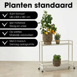 Support pour plantes à l'extérieur Greenrax Blanc cassé