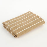 Détails de la nappe Alivo Marron - élégance et confort