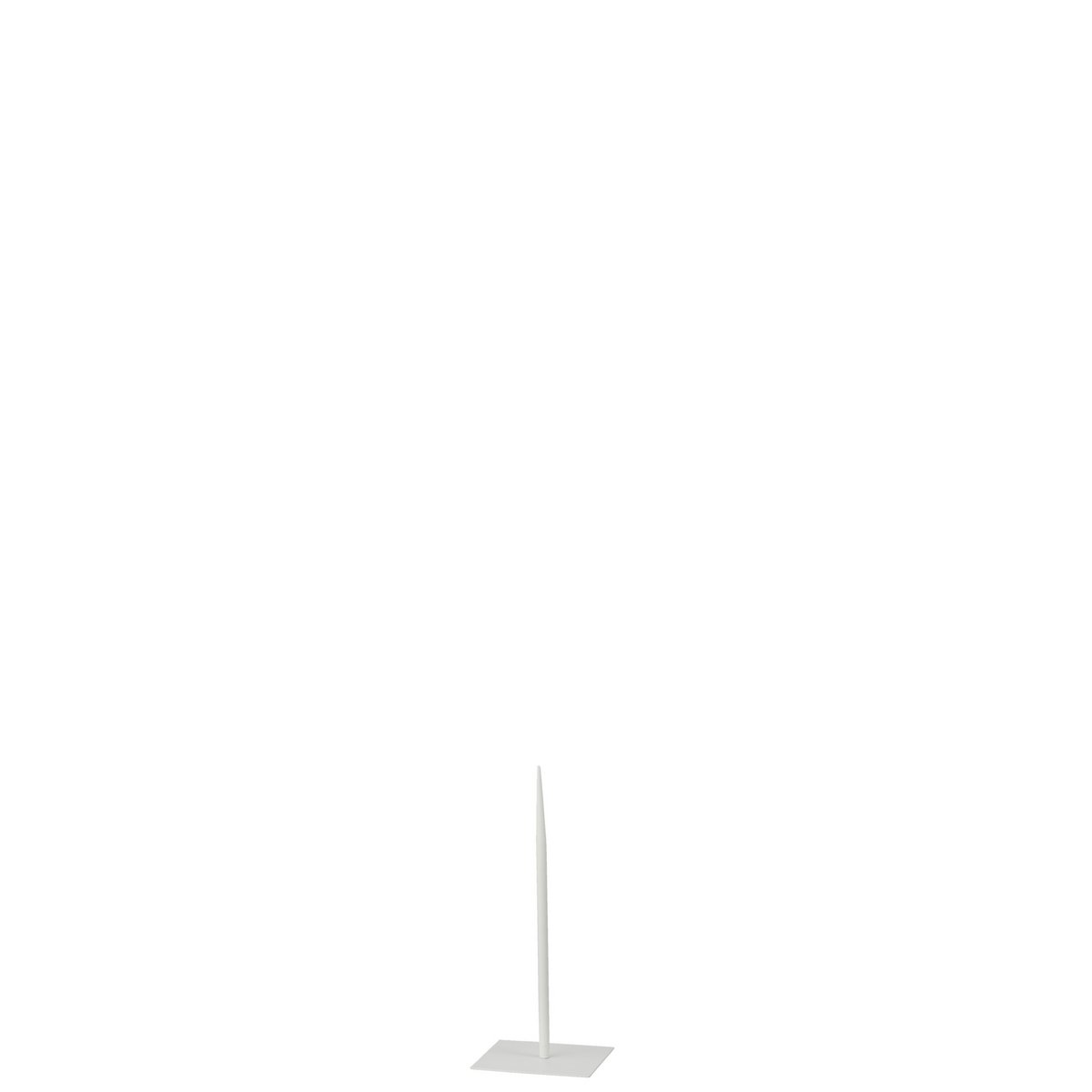 Pin's décoratif J-Line en métal blanc, design minimaliste et moderne
