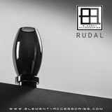 Détails du vase moderne RUD22ZW, finition haut de gamme
