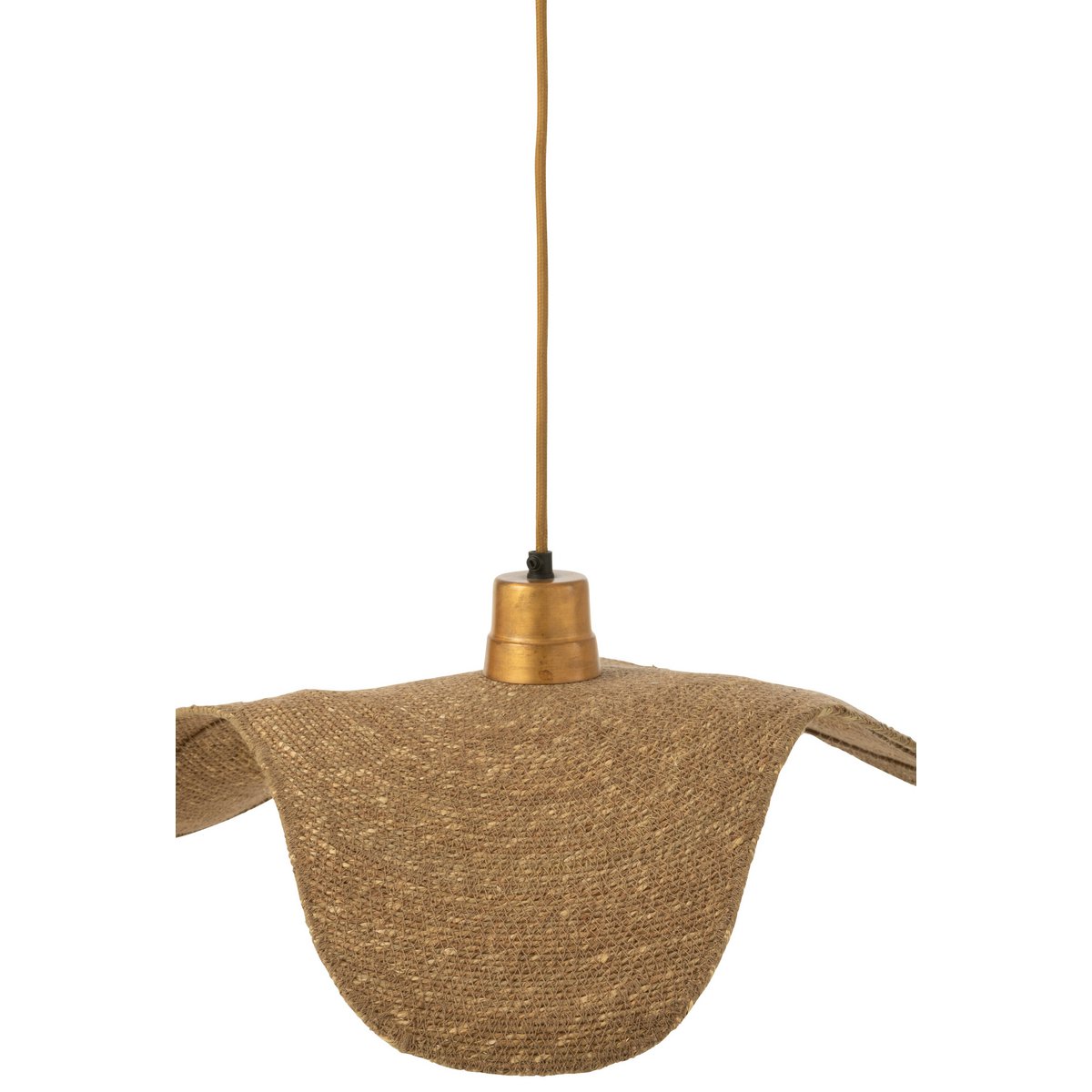 Lampe suspendue J-Line Moonj dans un salon élégant