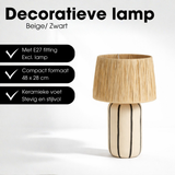 Lampe sur pied Denton Beige
