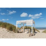 Canapé J-Line en rotin - 2 personnes - bambou/textile - naturel