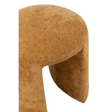 Tabouret J-Line Rond sur un tapis élégant