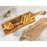 Planche de service Boîte maîtresse en bois en 6 parties plateau décoratif odin 70x20cm planche décorative acacia solide