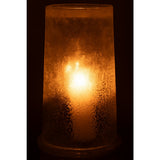 Lanterne J-Line Sucre - verre - blanc - extra large