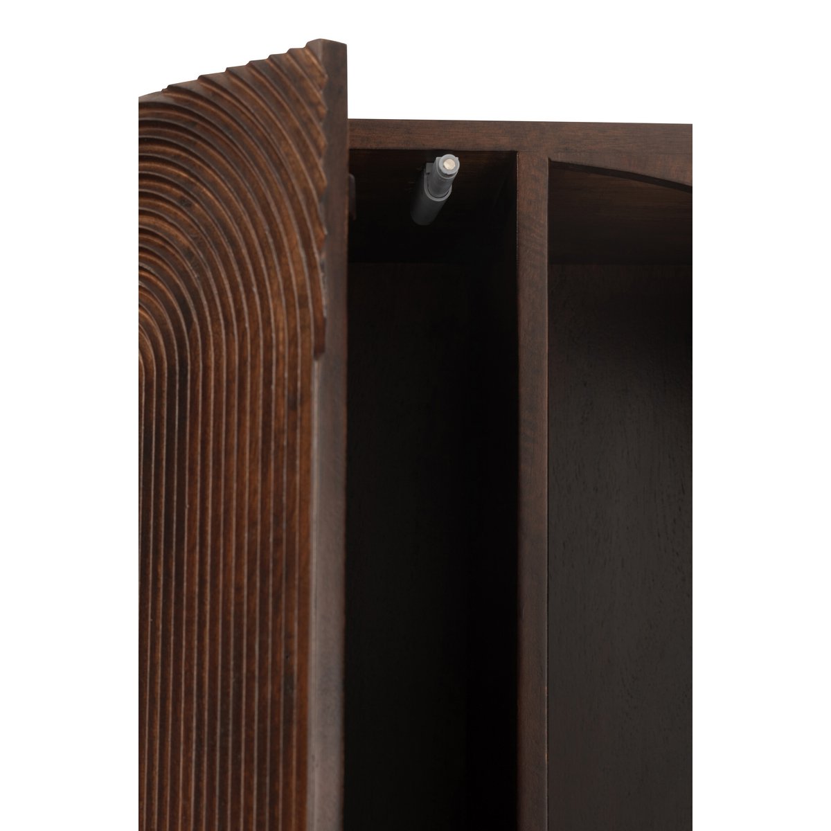 Étagère J-Line Rack Fashion avec livres et plantes