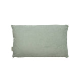 Coussin vintage en velours côtelé Julia vieux bleu 50x30