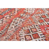 Tapis Eco - Fez Rouge - Tapis marron et rouge