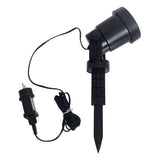 Laser extérieur espion avec projecteur, brochette en plastique, coloré, avec LED intégrée, projecteur pour l'extérieur